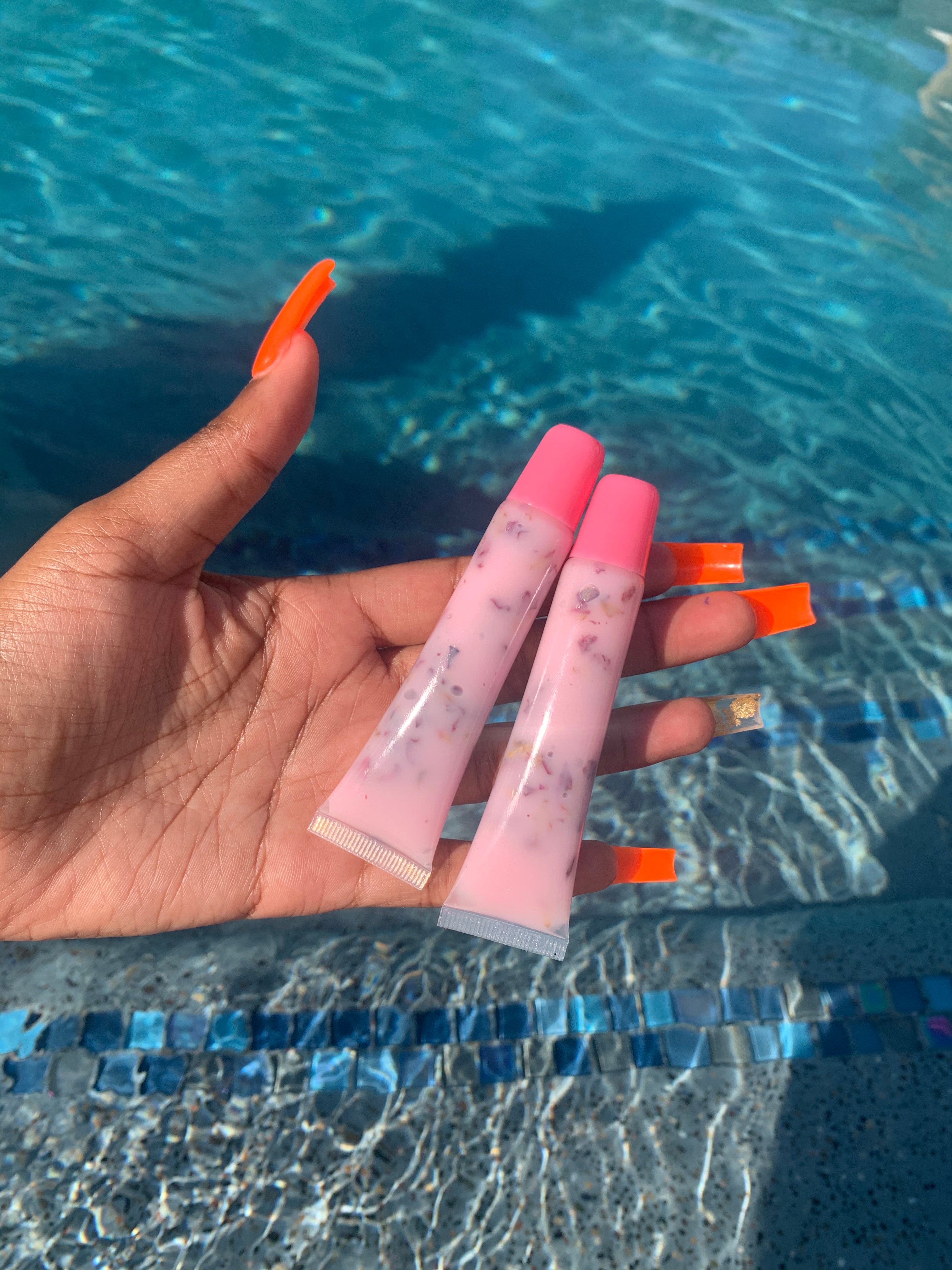 Rose Milk Bath Lip Gloss