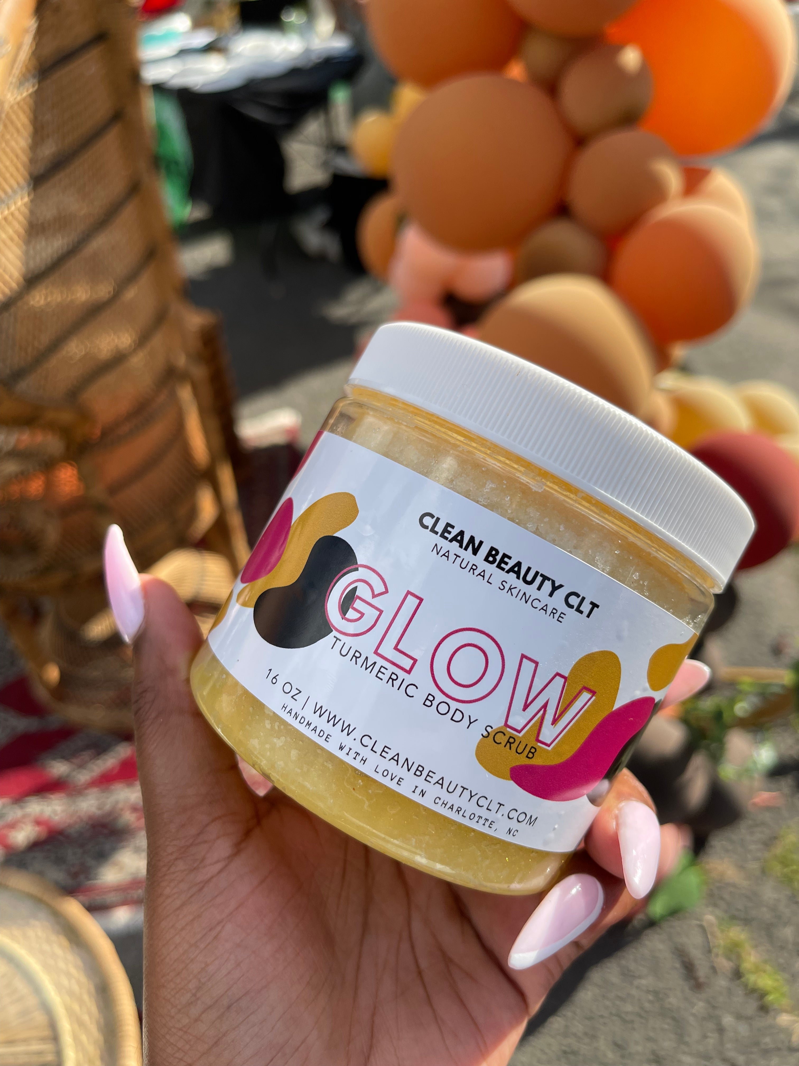 Glow Turmeric Body Scrub