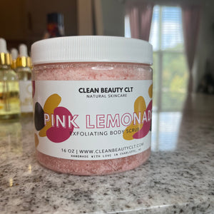 Pink Lemonade Exfoliating Body Scrub