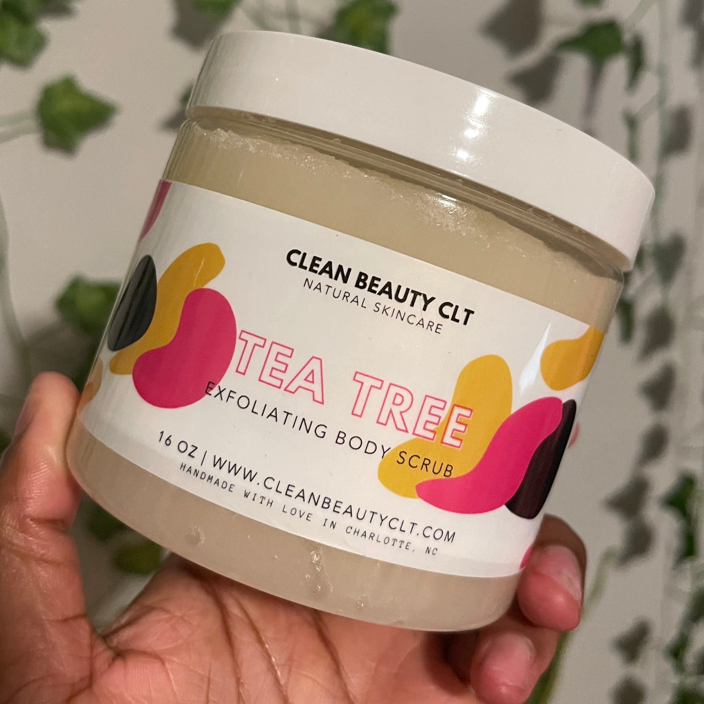 Tea Tree Exfoliating Body Scrub