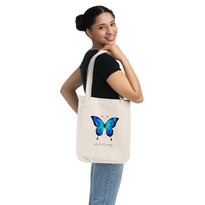 Stay true to yourself. Organic Cotton Tote Bag