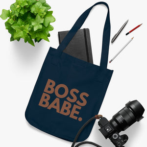 BOSS BABE. Organic Cotton Tote Bag