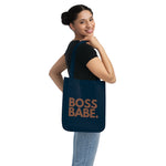 BOSS BABE. Organic Cotton Tote Bag