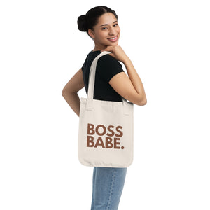 BOSS BABE. Organic Cotton Tote Bag