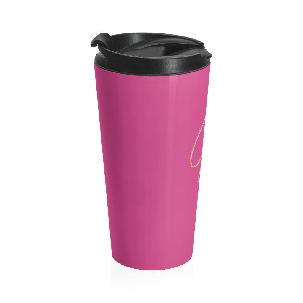 CB Logo Stainless Steel Travel Mug