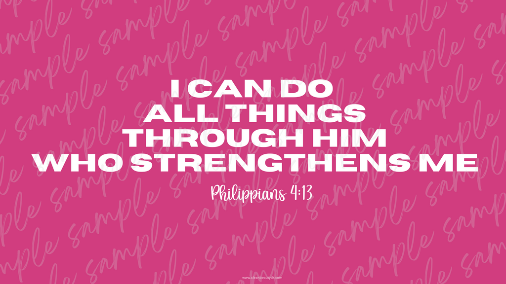 Philippians 4:13 Desktop Wallpaper